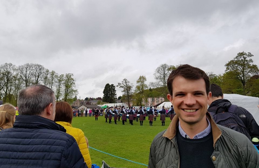 Andrew Visits Pipe Band Championships 