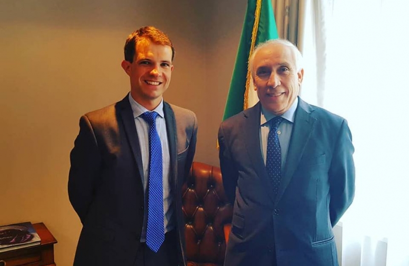 UK - Algerian Cooperation, Andrew Meets The Ambassador
