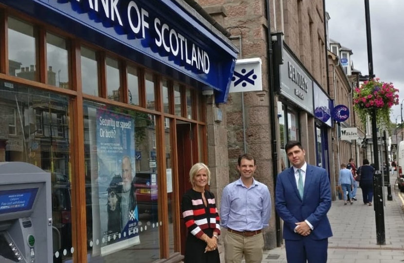 Bank of Scotland Visit in Banchory