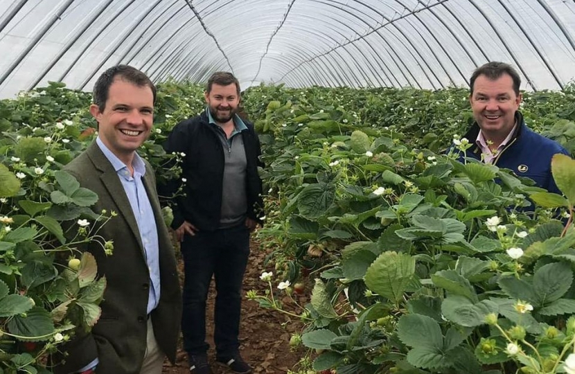Visit to Castleton Farm and Shop with Guy Opperman