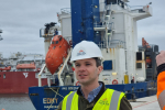 Andrew at the Port of Aberdeen