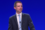 Andrew Bowie speaking at Scottish Conservative Conference 