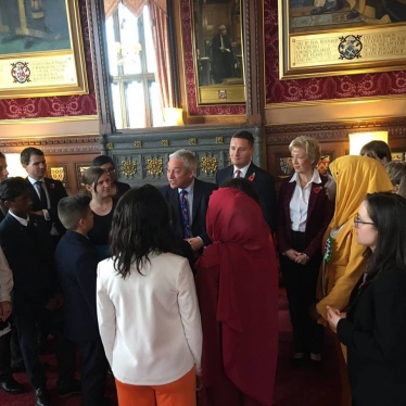Andrew Meets Youth Parliament Members