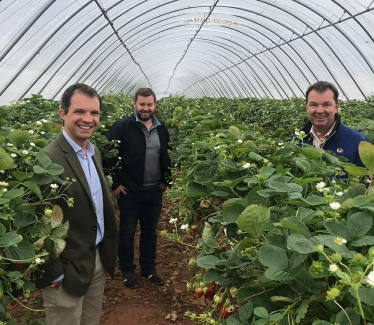 Visit to Castleton Farm and Shop with Guy Opperman