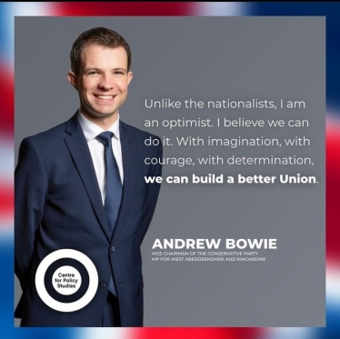 Strength in Union, The Case for the United Kingdom - Andrew Launches Book