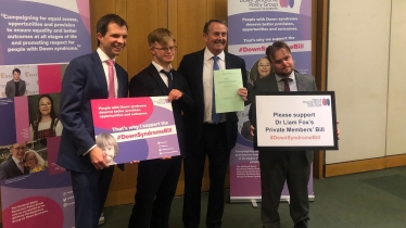 Andrew Pledges Support for Down Syndrome Bill